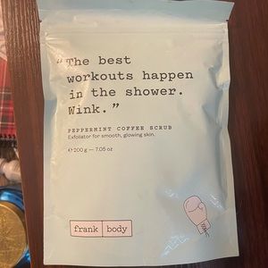 NEW Frank Body Peppermint Coffee Scrub
